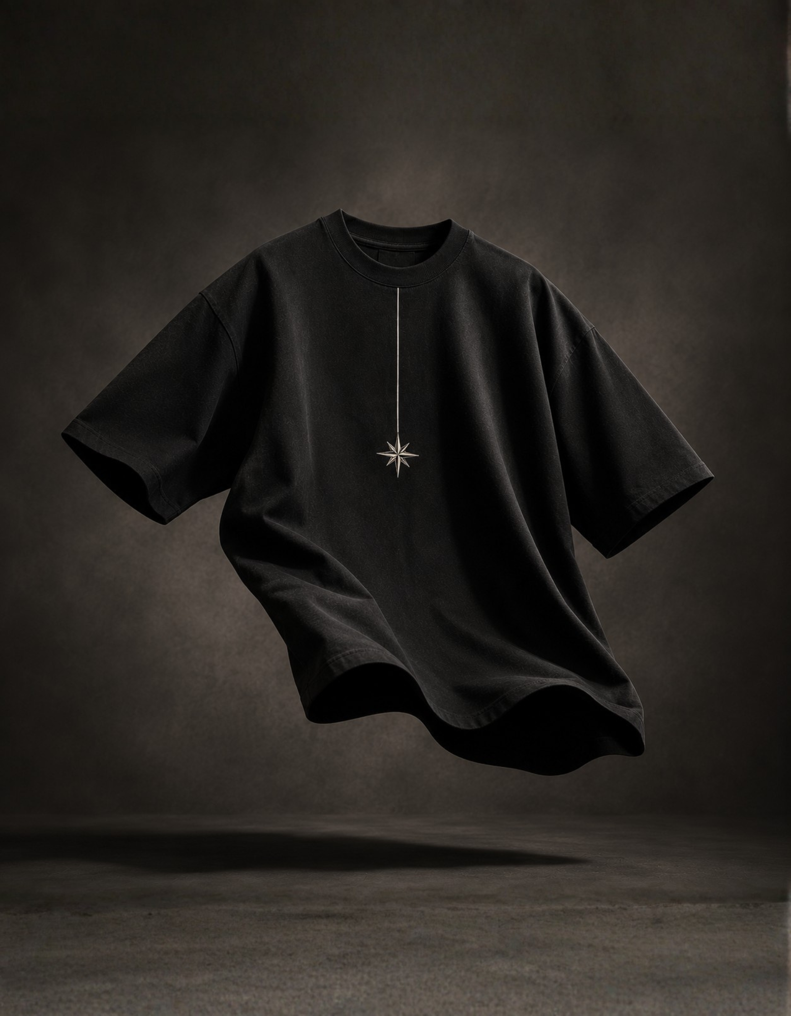 oversized sleeve t-shirt